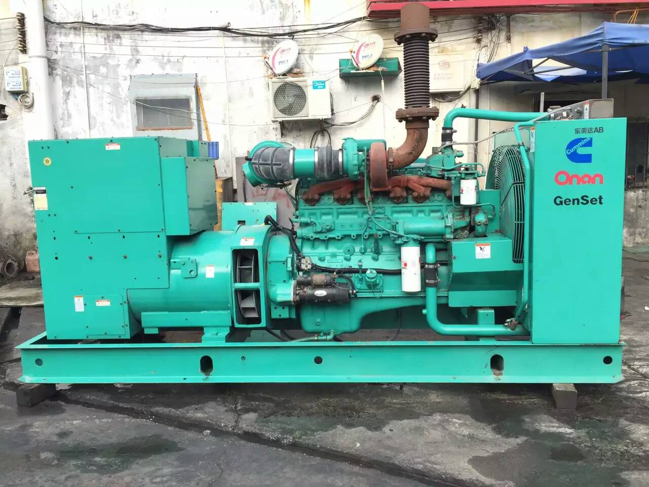 淄博租赁发电机-柴油发电机不正常冒烟的原因